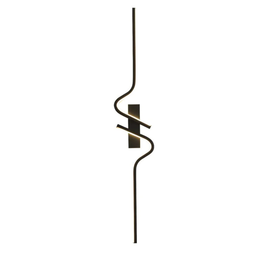 Contemporary Black Minimalist Wall Lamp – Stylish Home Lighting